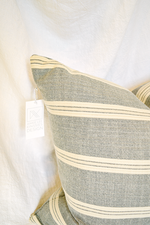 Striped Throw Pillow