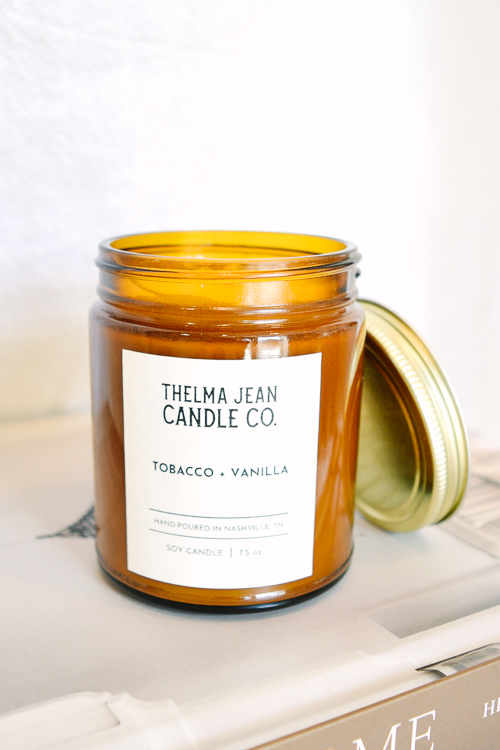 Tobacco & Vanilla Candle