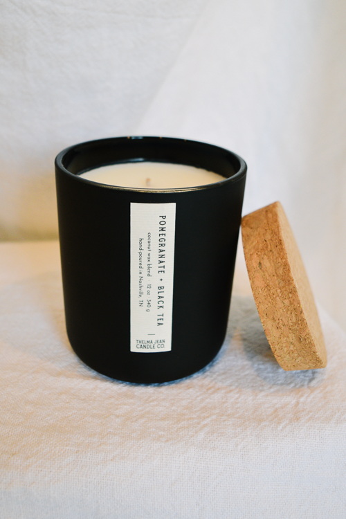 Pomegranate & Black Tea Candle